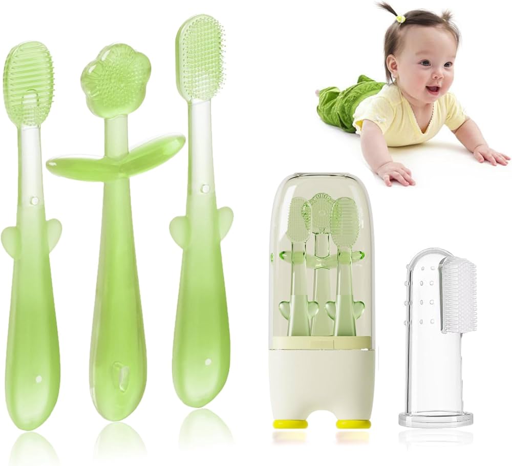 Silicon Baby Tooth Brush, Soft & Lightweight Baby Brush