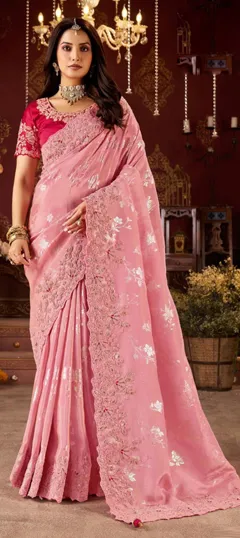 Bridal Saree / Wedding Saree | Multi-color 
