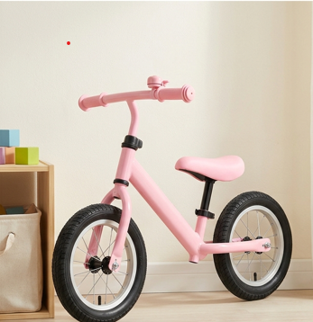 Baby Cycle for 2-5 Years Old Kids White & Pink Kids Bicycle