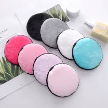 Makeup Remover Sponge / Cleansing Pad | Pink, White & Grey