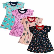 Regular Use Frock / Girls Casual Frock | Soft & Comfortable Kids Dress