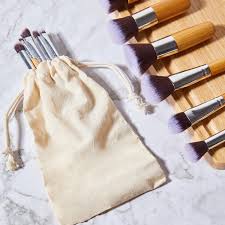 Makeup Brush / Cosmetic Brush | Black, Pink & Gold